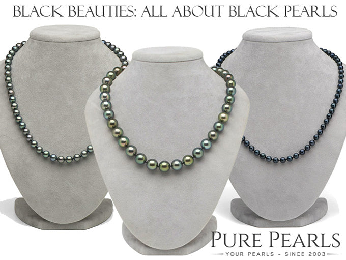 Biggest Differences Between Black Freshwater, Akoya, and Tahitian Pearls