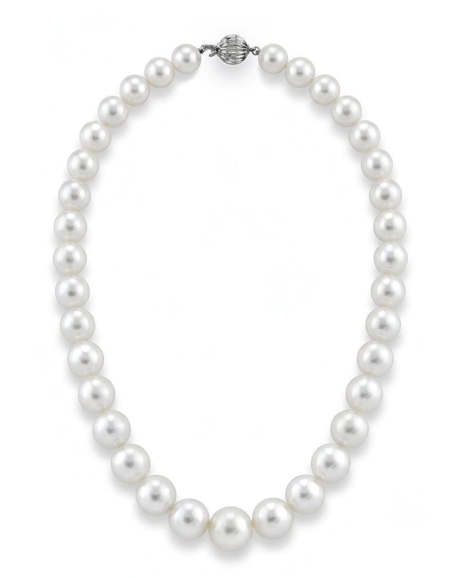 White South Sea Pearl Necklace, 10.0-11.0mm - AAAA Quality