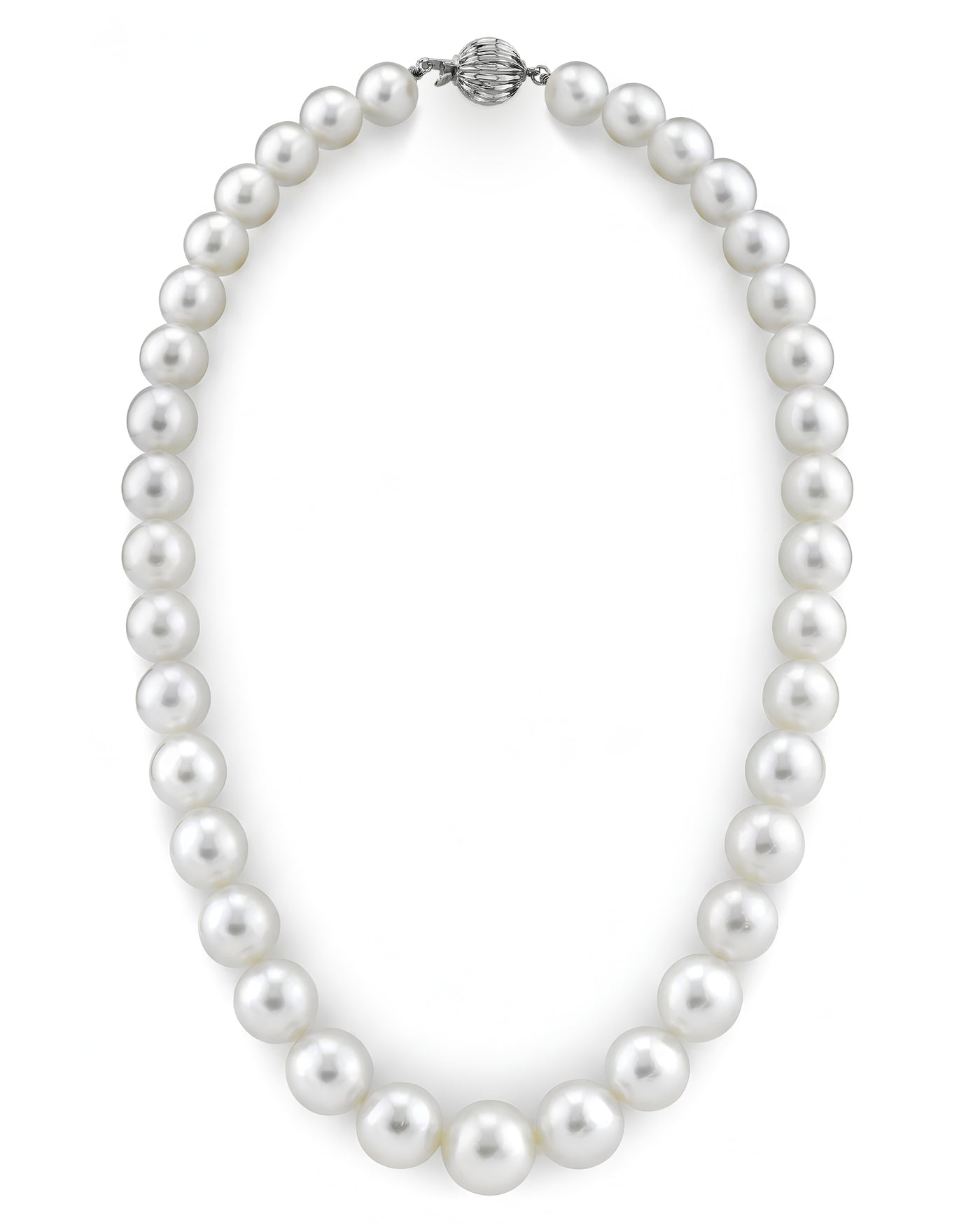 White South Sea Pearl Necklace, 10.0-13.0mm - AAAA Quality