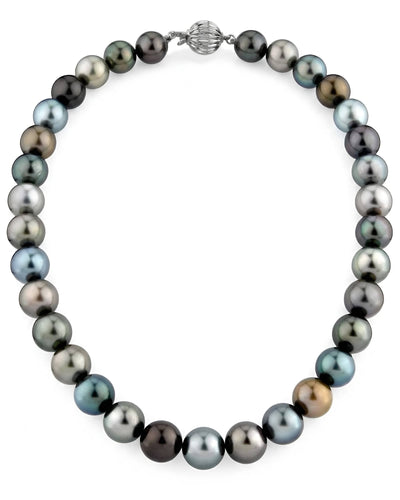 11-12mm Tahitian South Sea Multicolor Pearl Necklace