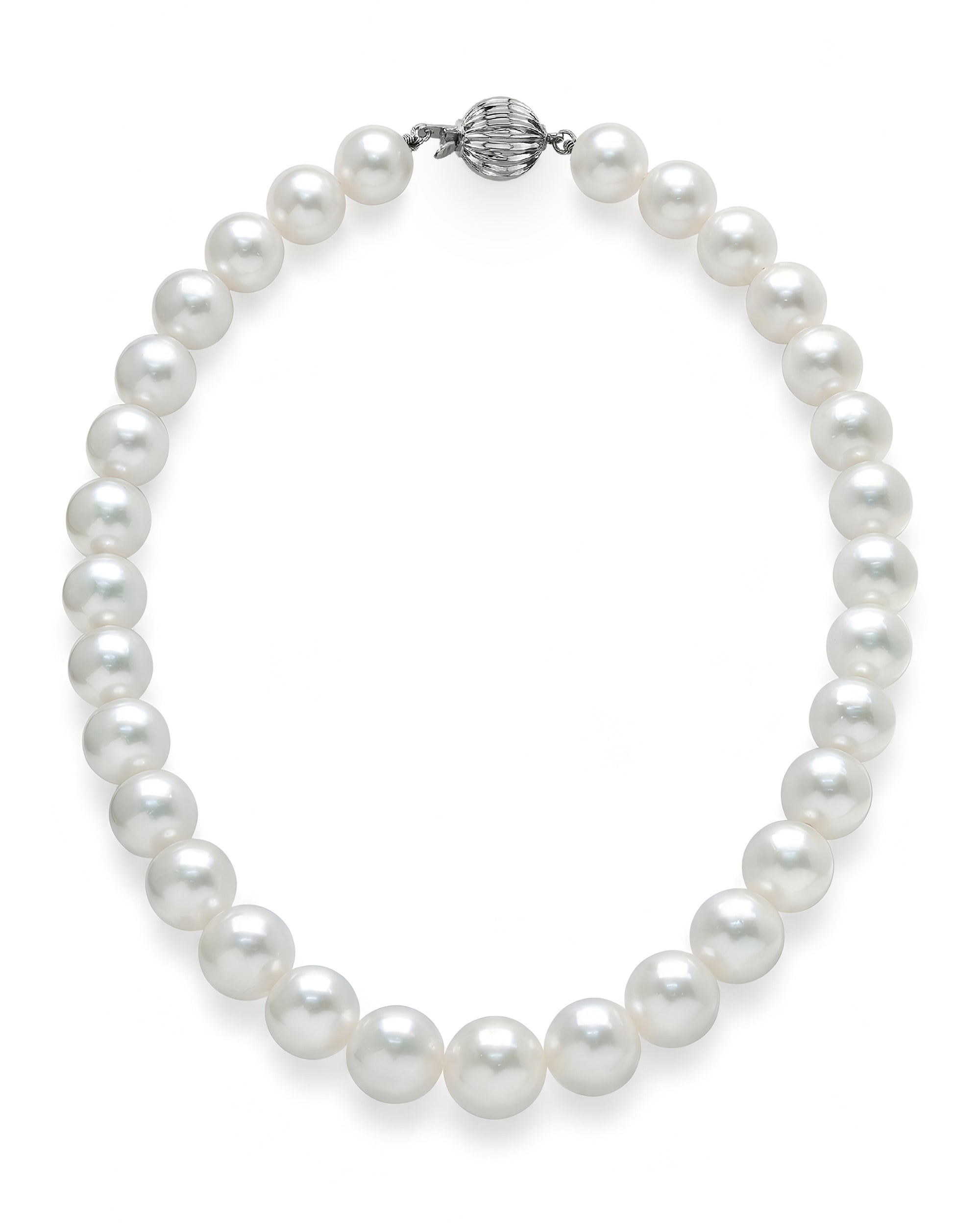 White South Sea Pearl Necklace, 11.0-13.0mm - AAA/Gem Quality