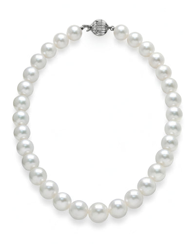 White South Sea Pearl Necklace, 11.0-13.0mm - AAA/Gem Quality
