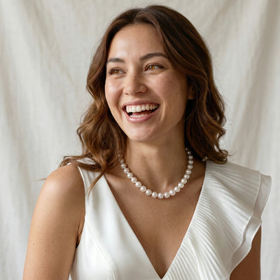 White South Sea Pearl Necklace, 11.0-14.0mm - AAAA Quality