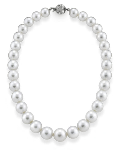 White South Sea Pearl Necklace, 11.0-14.0mm - AAAA Quality
