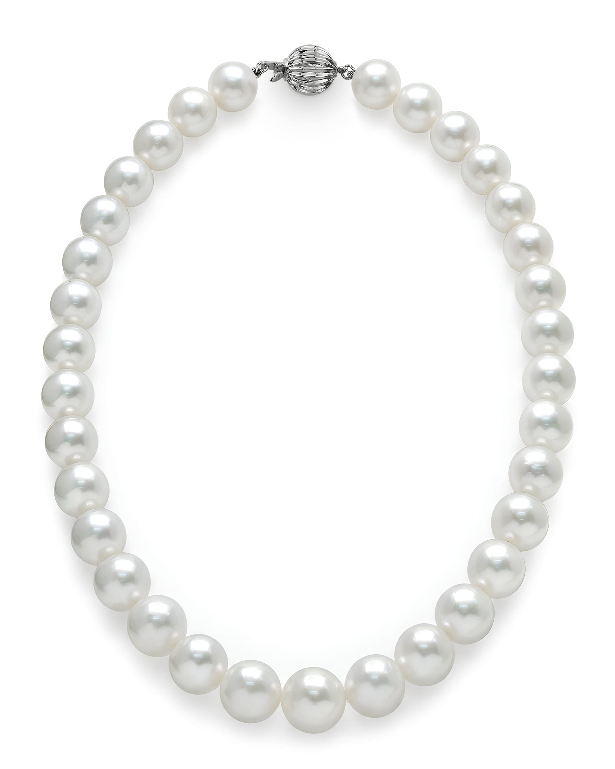 11-14mm White South Sea Pearl Necklace - AAA Quality