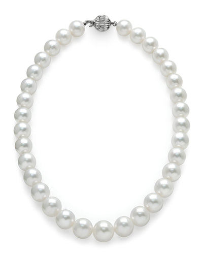 11-14mm White South Sea Pearl Necklace - AAA Quality