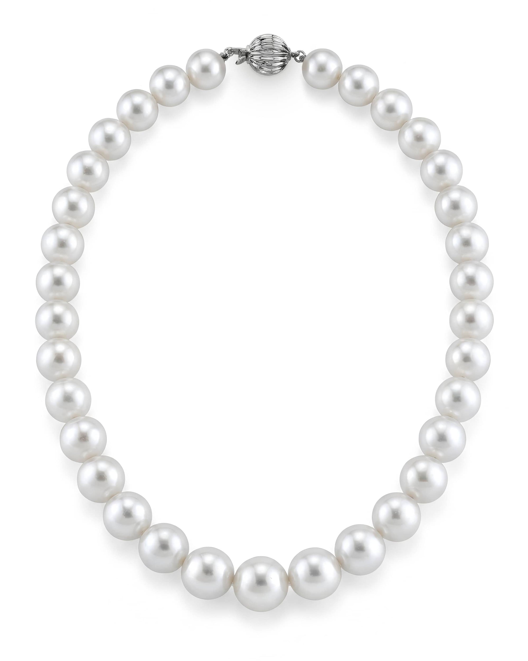 12-14mm White South Sea Pearl Necklace - AAAA Quality