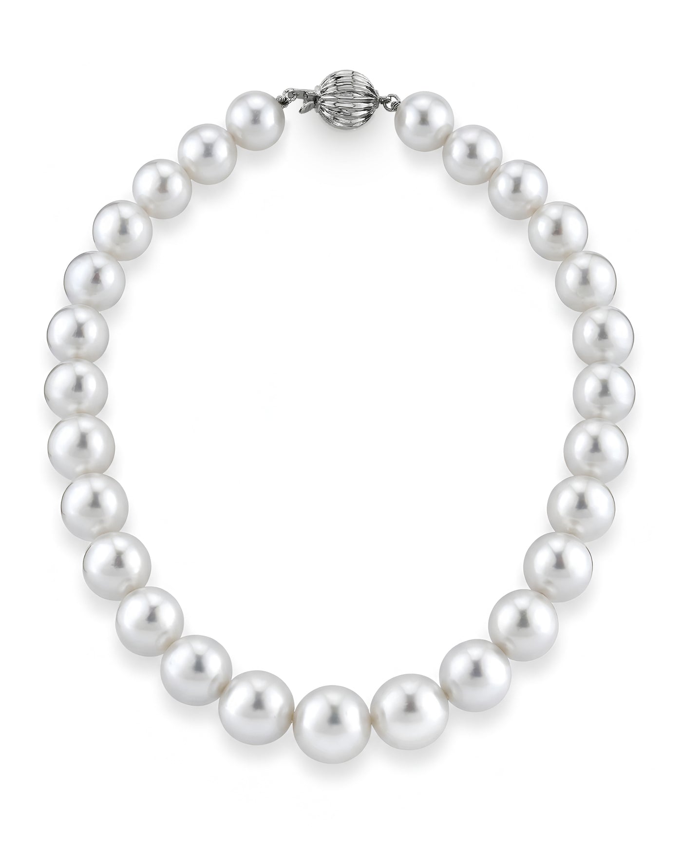 White South Sea Pearl Necklace, 12.0-15.0mm -  AAAA Quality