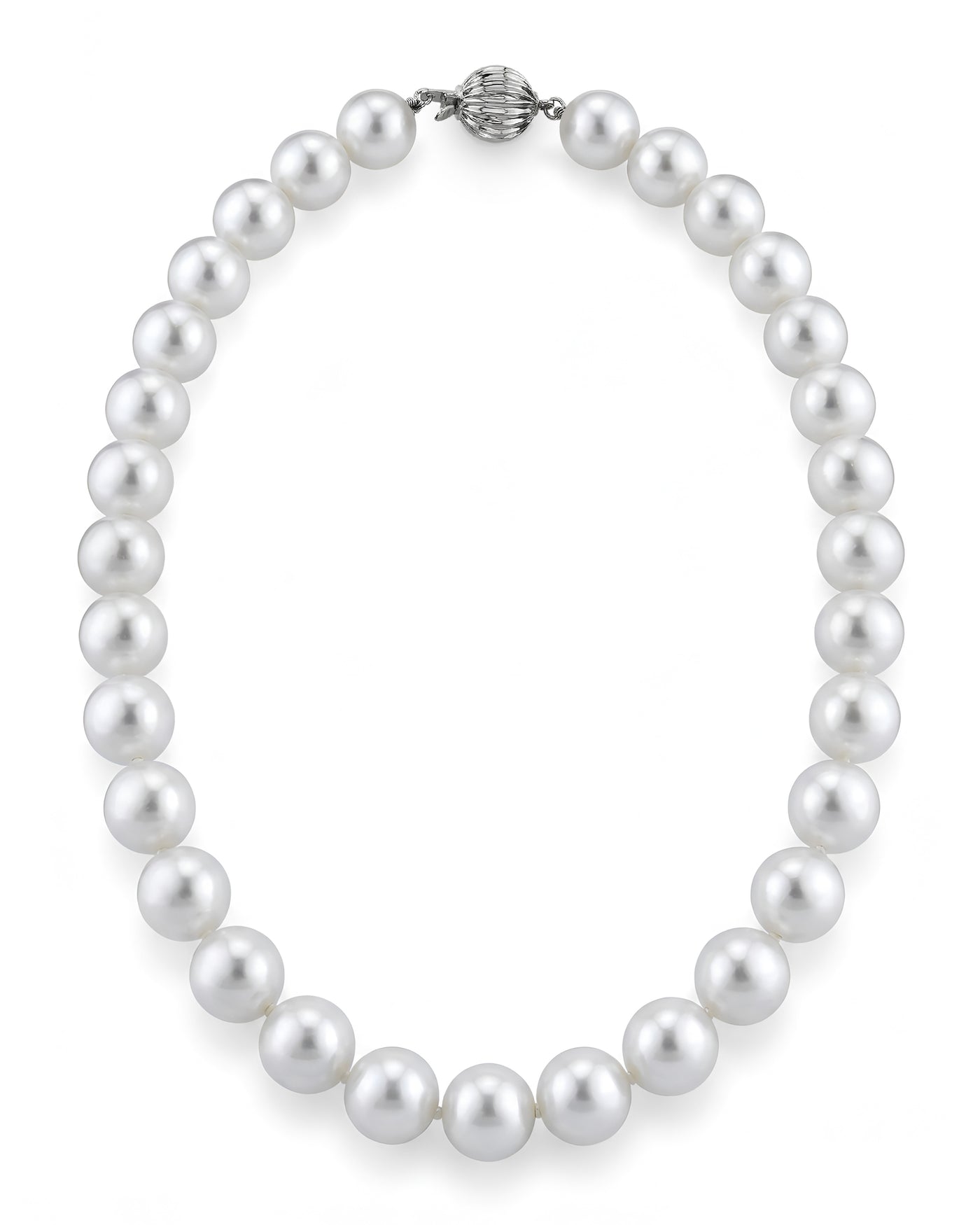 White South Sea Pearl Necklace, 13.0-16.0mm - AAAA Quality