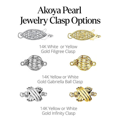 Black Akoya Pearl Bracelet, 6.0-6.5mm - Choose Your Quality