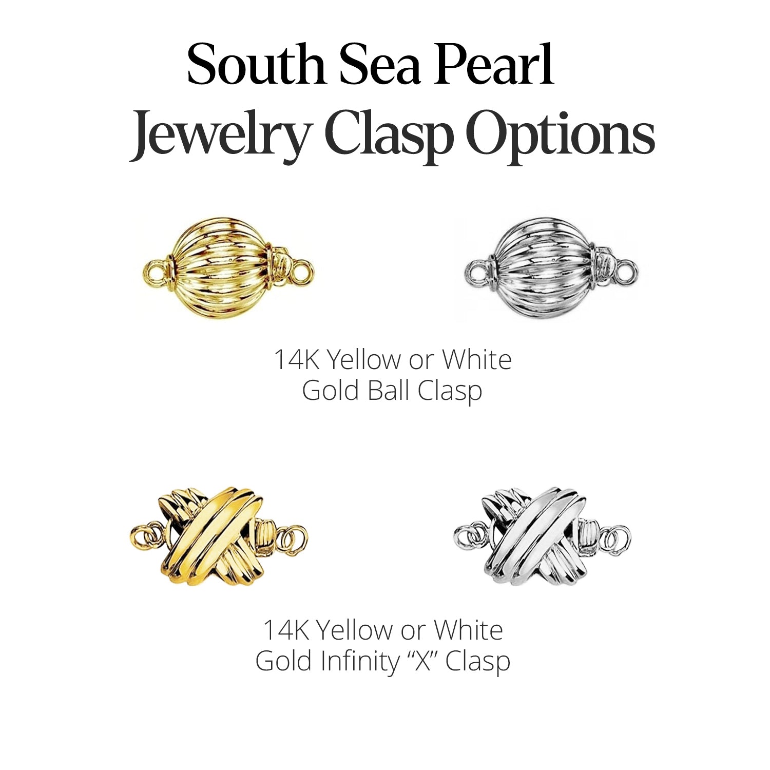 White South Sea Pearl Necklace, 9.0-12.0mm - AAAA Quality