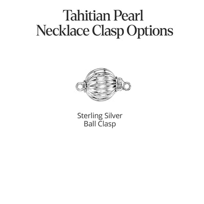 Multi-Color Tahitian Circled Baroque Pearl Necklace, 12.0-14.0mm