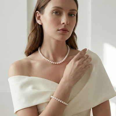 7.0-7.5mm Hanadama Pearl Set