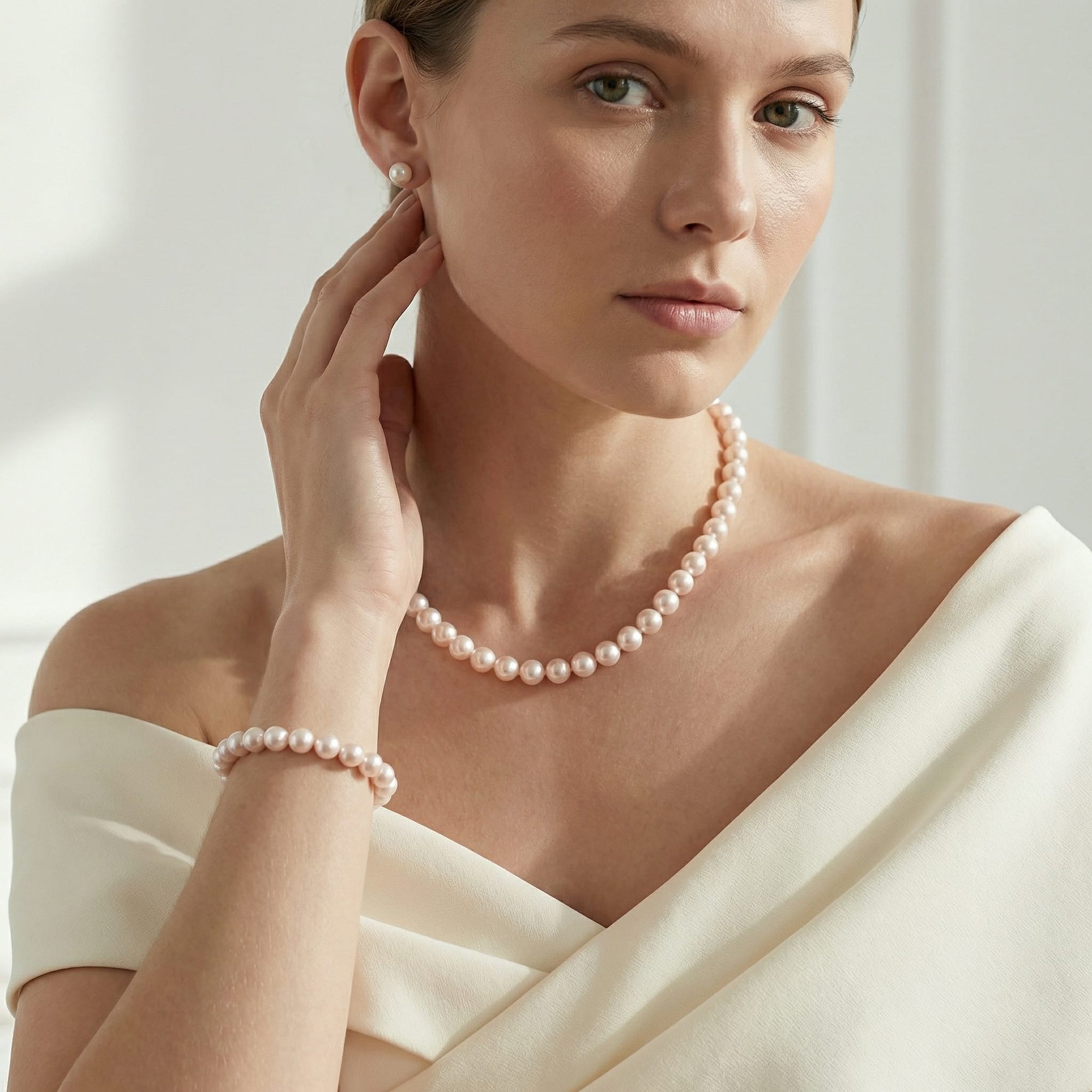 7.5-8.0mm Hanadama Pearl Set