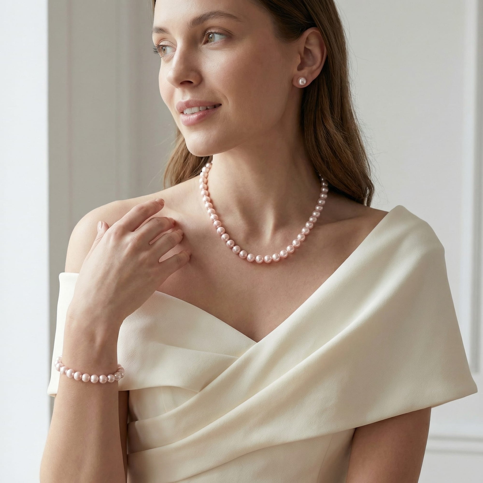 7.5-8.0mm Hanadama Pearl Set