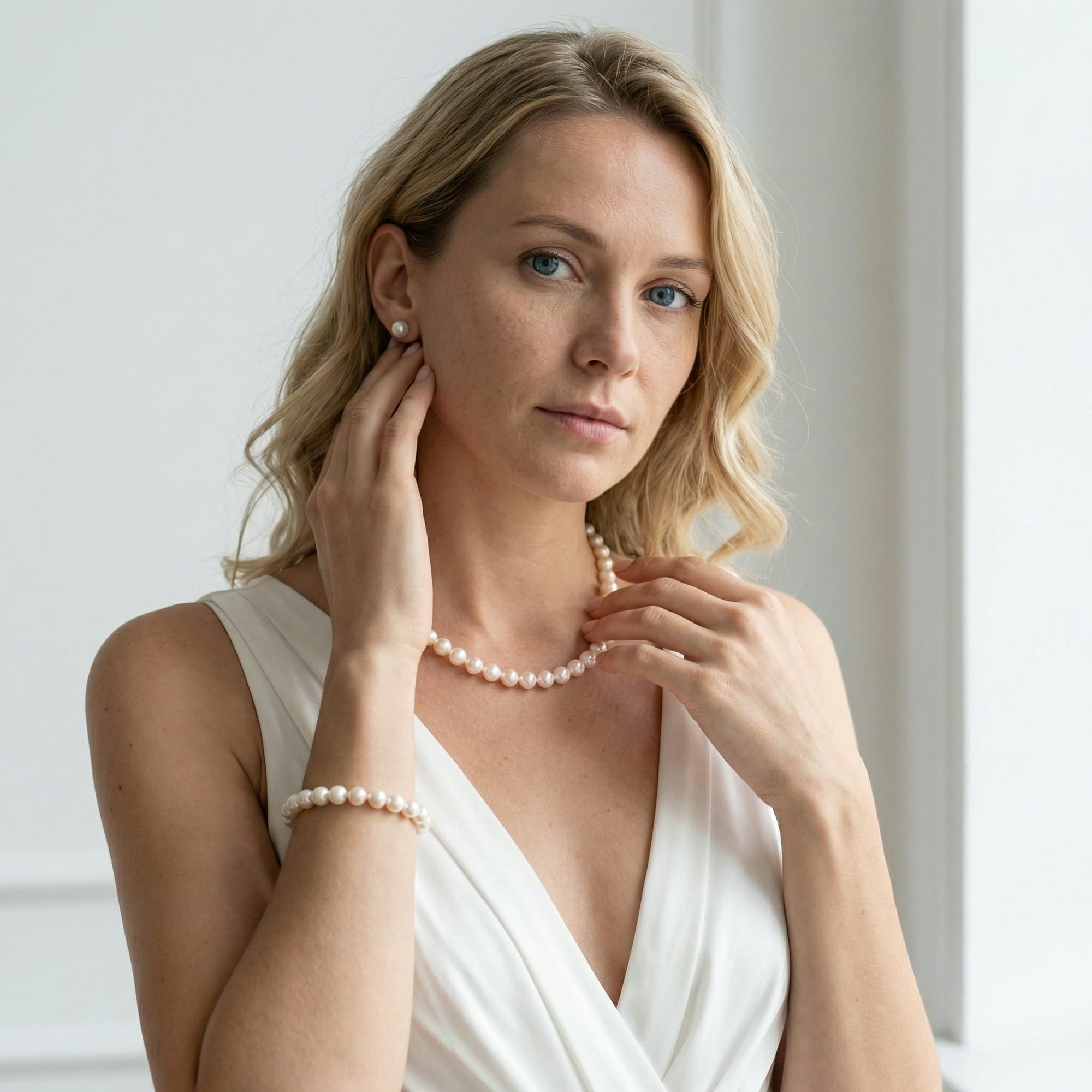 8.0-8.5mm Hanadama Pearl Set