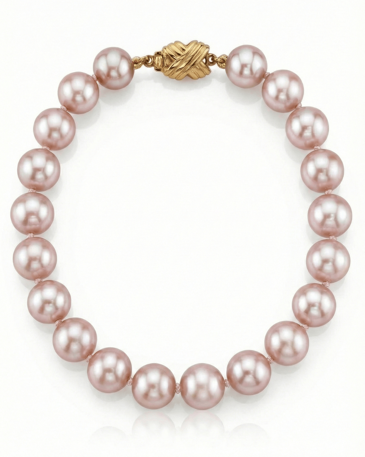 8.0-8.5mm Pink Freshwater Pearl Bracelet - AAAA Quality