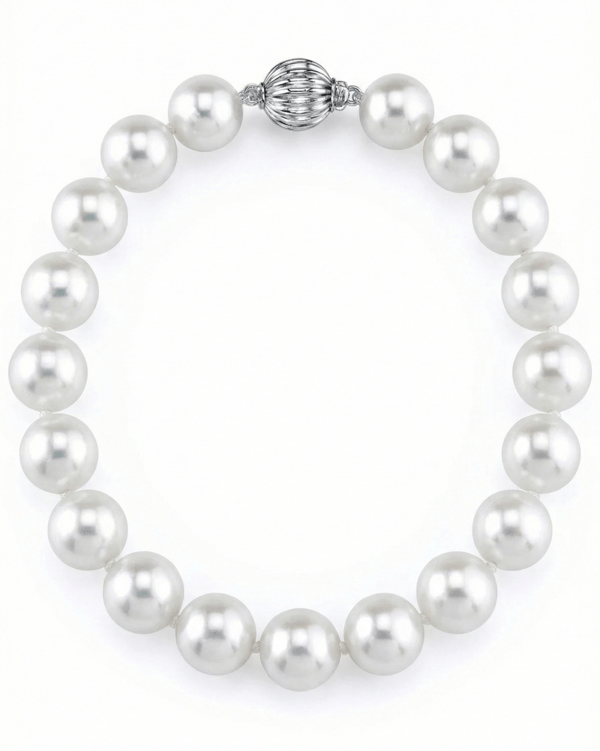 8.0-8.5mm White Freshwater Pearl Bracelet - AAAA Quality