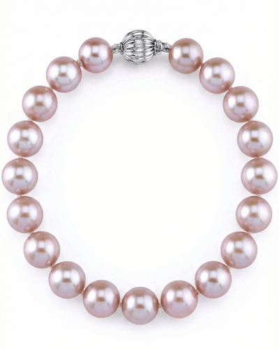 8.5-9.5mm Pink Freshwater Pearl Bracelet - AAAA Quality