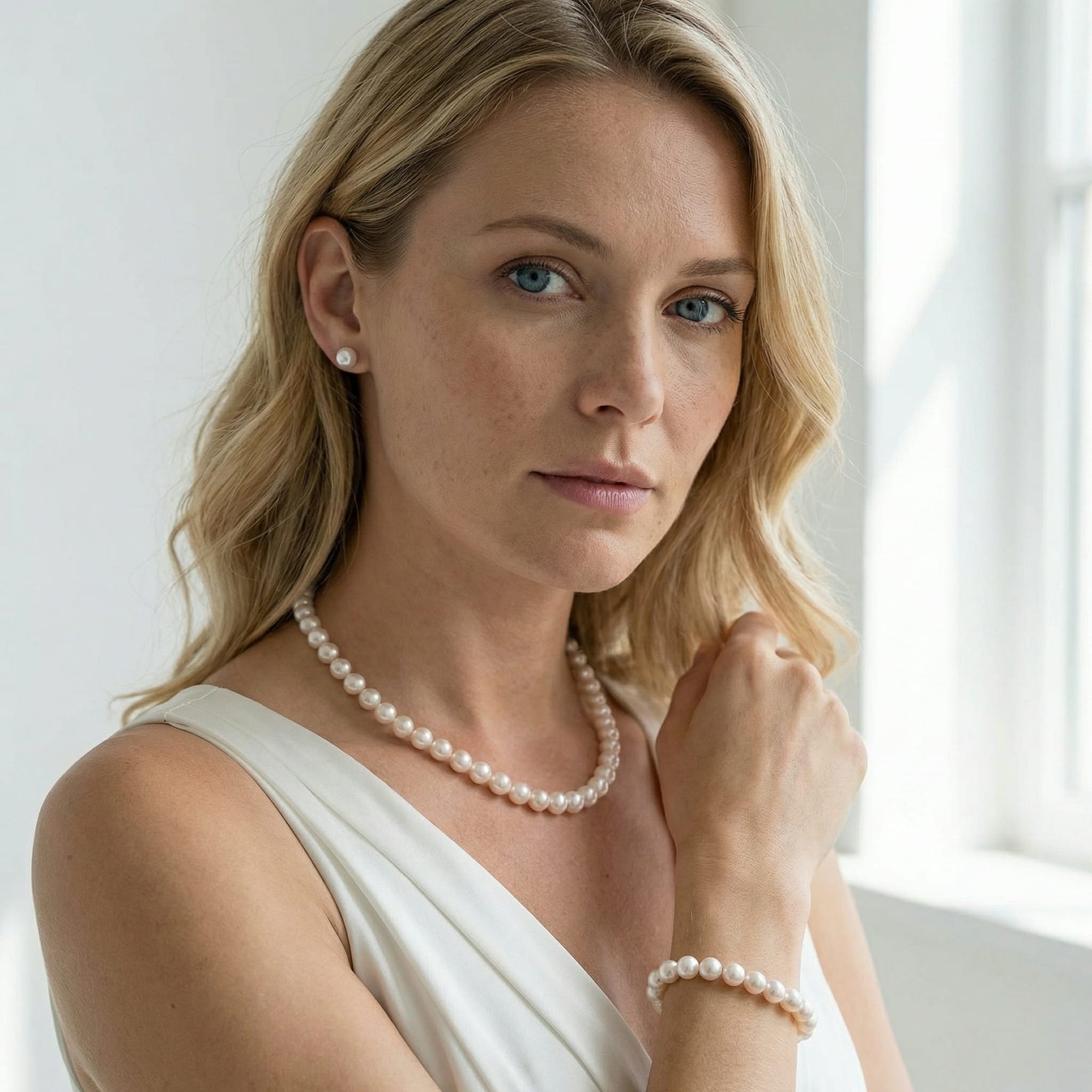 9.0-9.5mm Hanadama Pearl Set