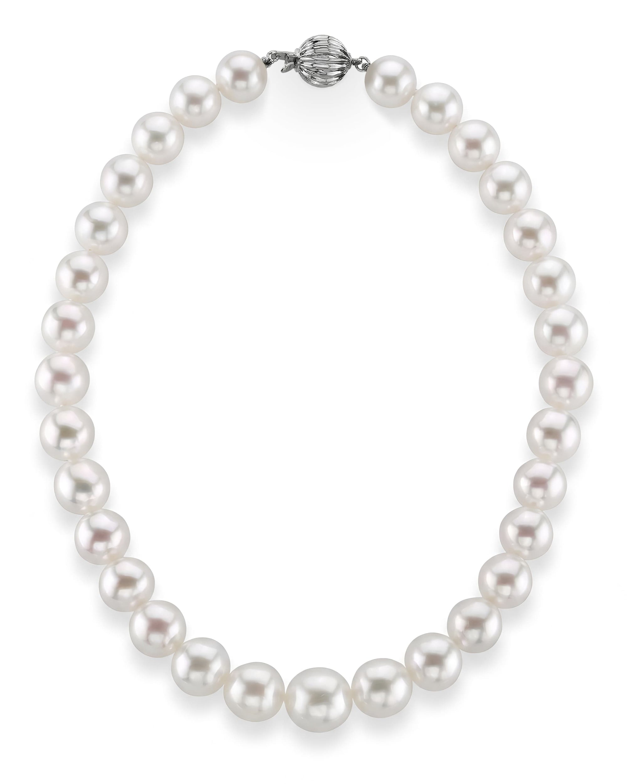 White South Sea Pearl Necklace, 9.0-12.0mm - AAAA Quality