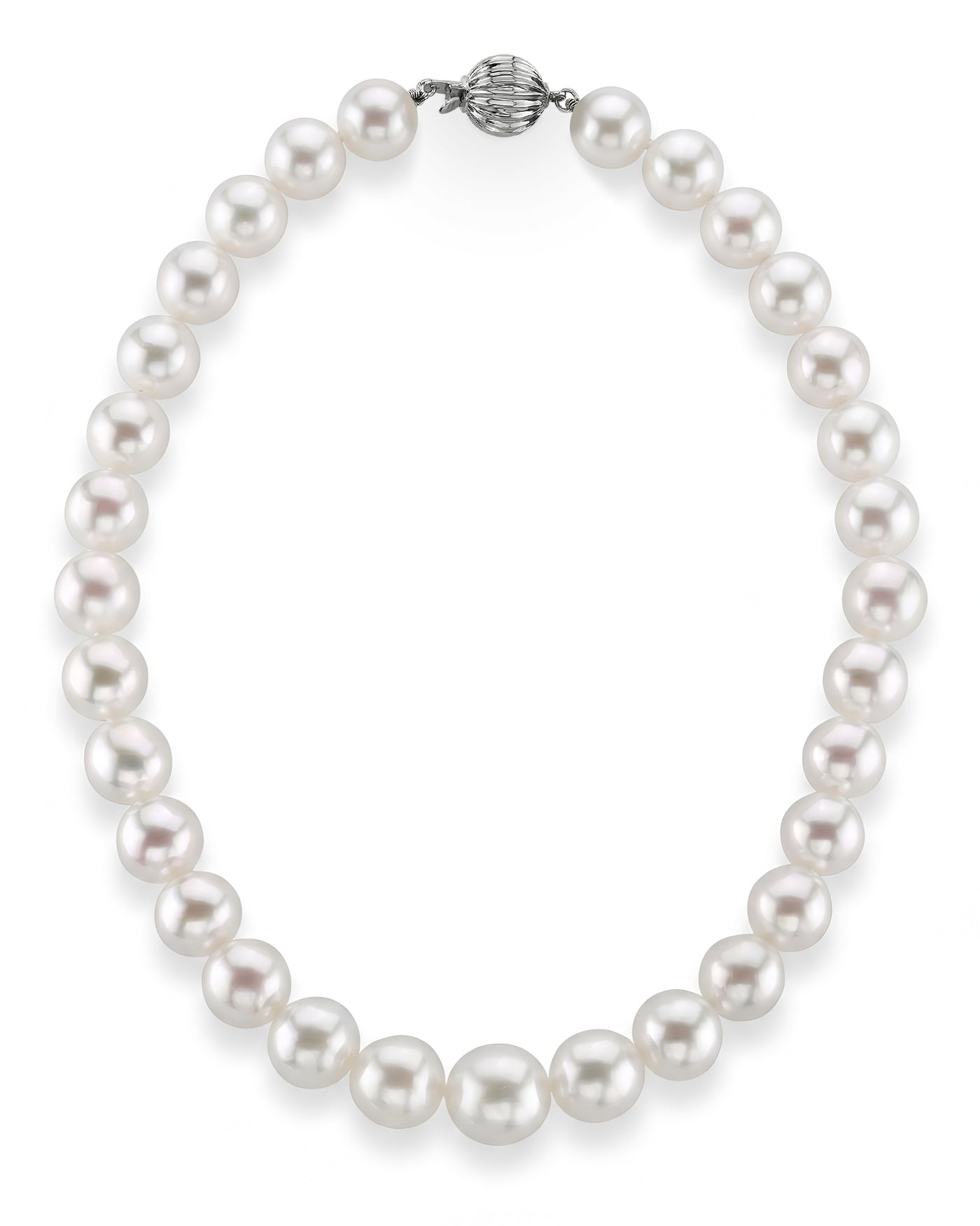 White South Sea Pearl Necklace, 9.0-12.0mm - AAAA Quality