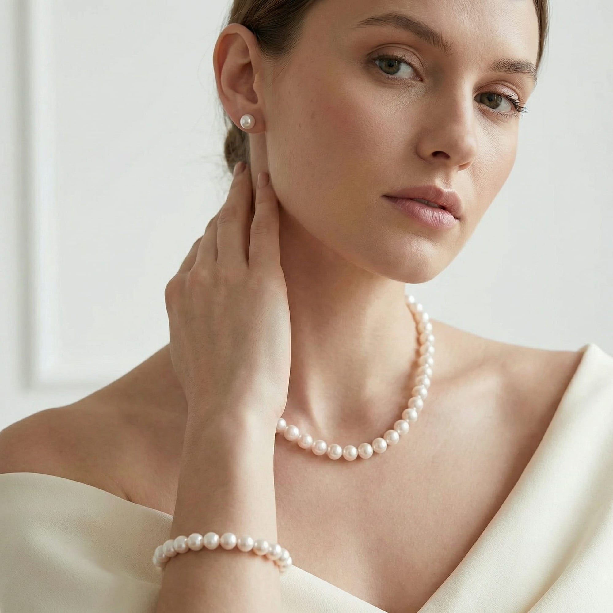 9.5-10.0mm Hanadama Pearl Set