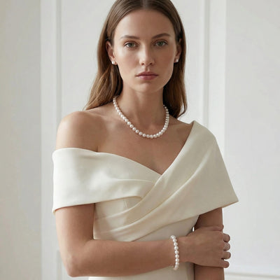 9.5-10.0mm Hanadama Pearl Set