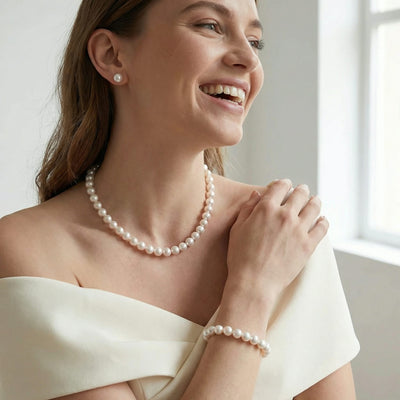 9.5-10.0mm Hanadama Pearl Set