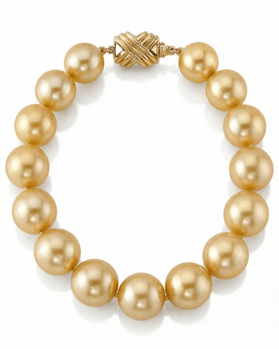 Golden South Sea Pearl Bracelet, 10.0-11.0mm