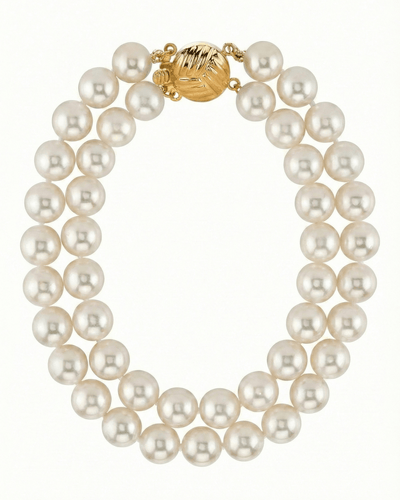 Japanese Akoya Double Pearl Bracelet - Various Sizes