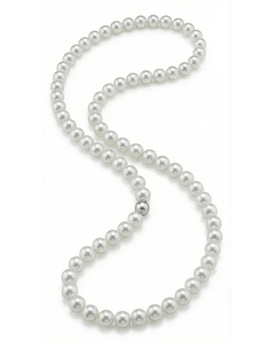 White South Sea Opera Length Pearl Necklace, 10.0-12.0mm - AAAA Quality
