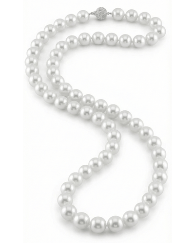 White South Sea Opera Length Pearl Necklace, 12.0-14.0mm - AAAA Quality