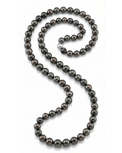Tahitian Opera Length Pearl Necklace, 10.0-11.0mm - AAAA Quality