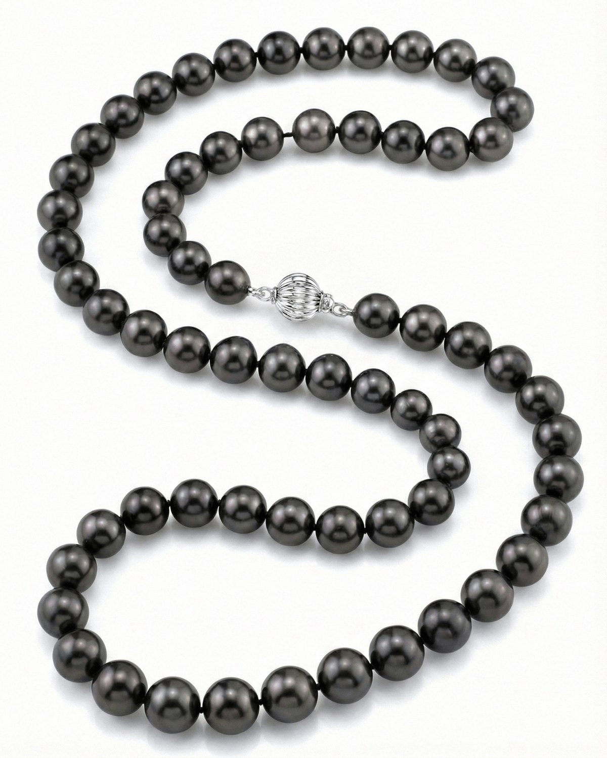 Tahitian Opera Length Pearl Necklace, 8.0-9.0mm - AAAA Quality