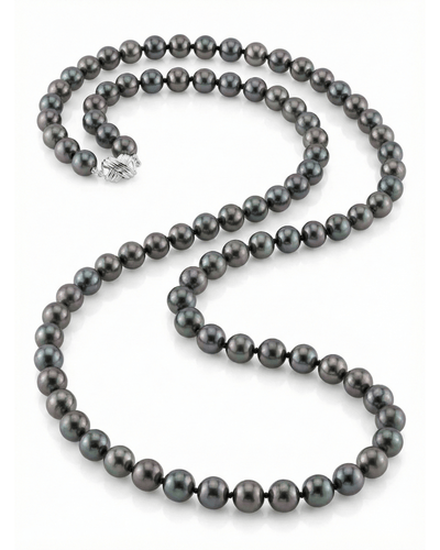 Tahitian Opera Length Pearl Necklace, 9.0-11.0mm