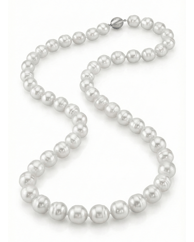 White South Sea Baroque Pearl Necklace, 12.0-14.0mm