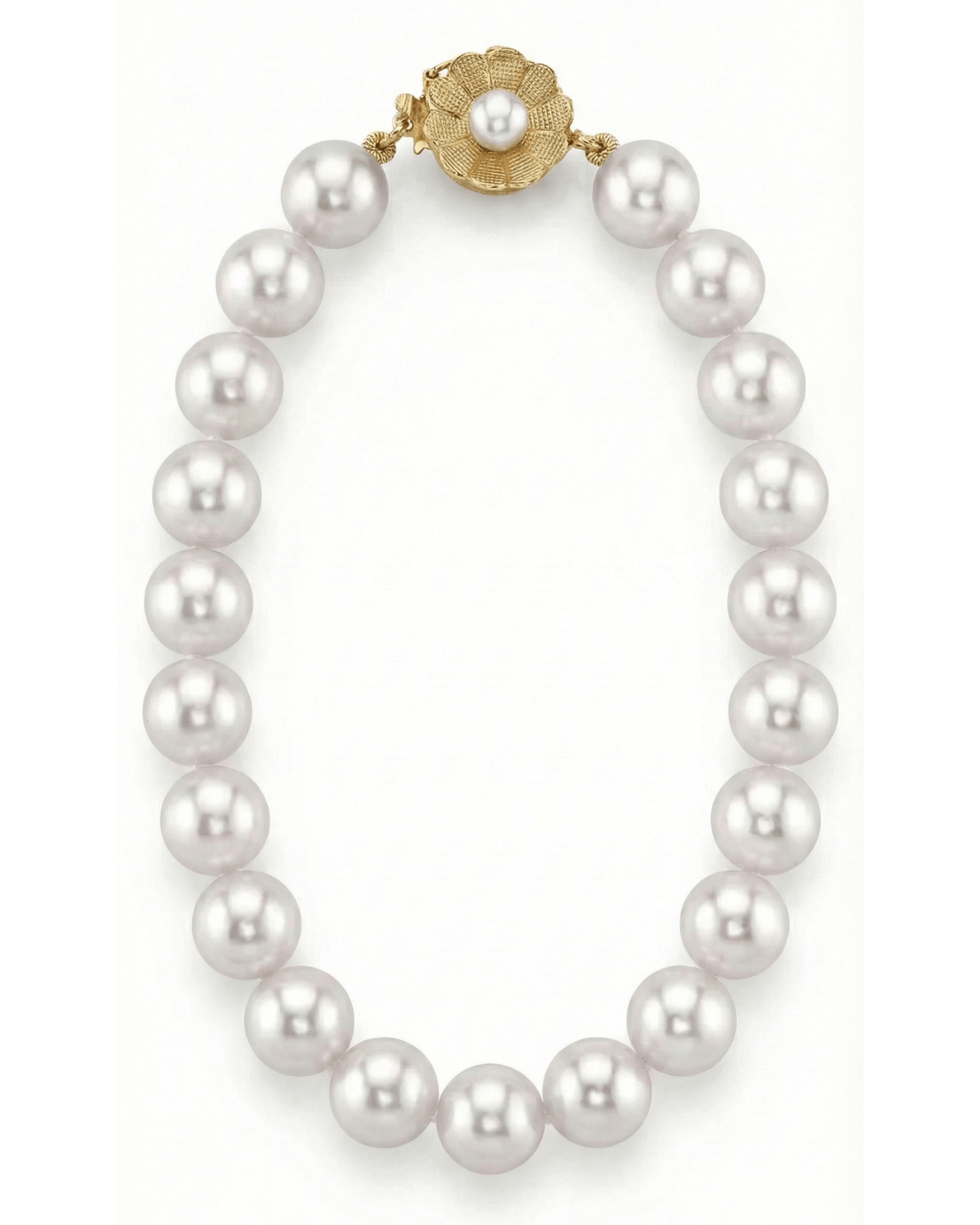 White South Sea Pearl Bracelet, 8.0-9.0mm