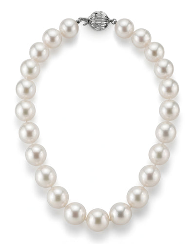 White South Sea Pearl Necklace 15-16.2mm - AAAA Quality