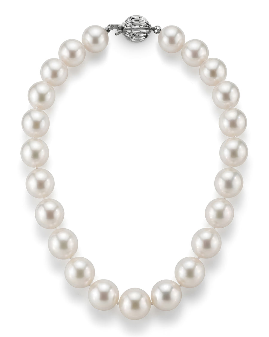 White South Sea Pearl Necklace 15-16.2mm - AAAA Quality