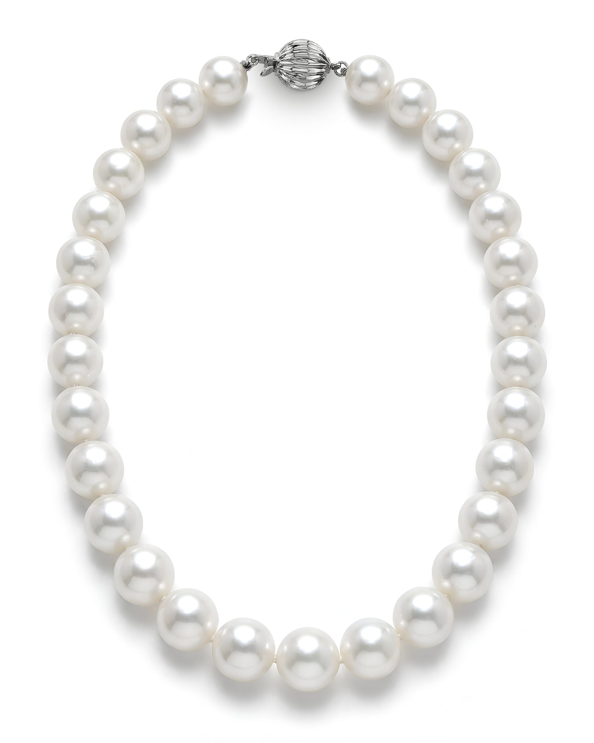 White South Sea Pearl Necklace, 12.0-14.0mm - AAA Quality