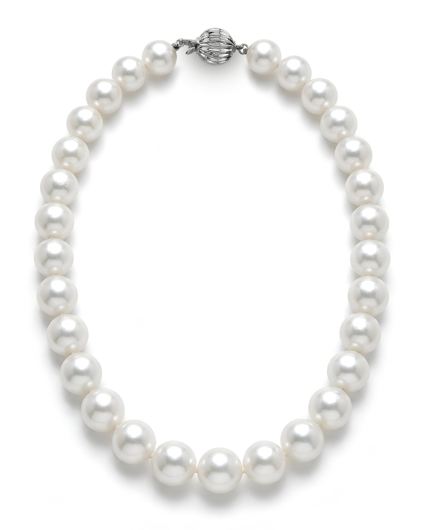 White South Sea Pearl Necklace, 12.0-14.0mm - AAA Quality