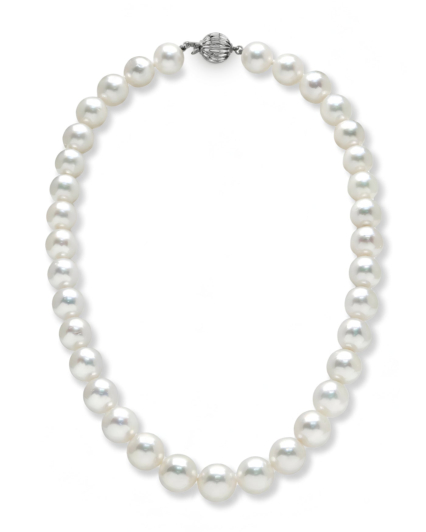 White South Sea Pearl Necklace, 9.0-11.0mm - AAA Quality