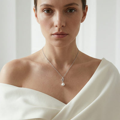 Akoya Pearl & Diamond Aria Pendant