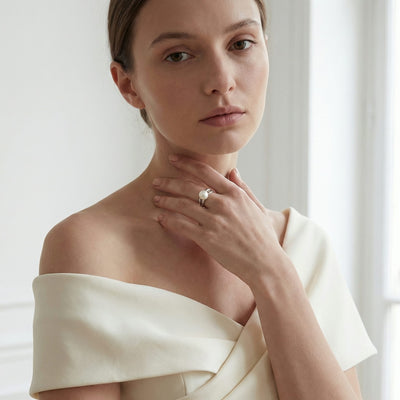 Akoya Pearl Lana Ring