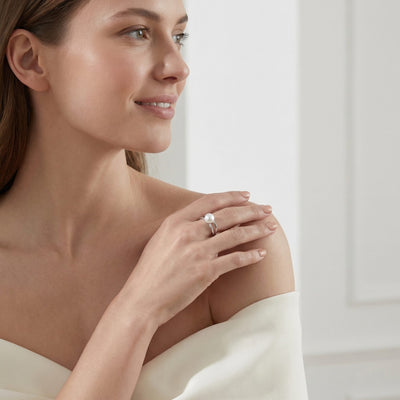 Akoya Pearl Lana Ring