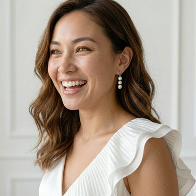 Japanese Akoya Pearl Celeste Earrings