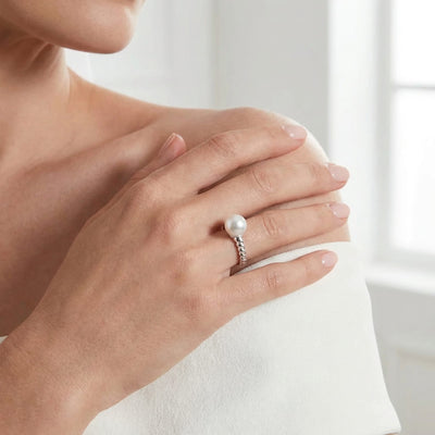 Japanese Akoya Pearl Terrie Ring