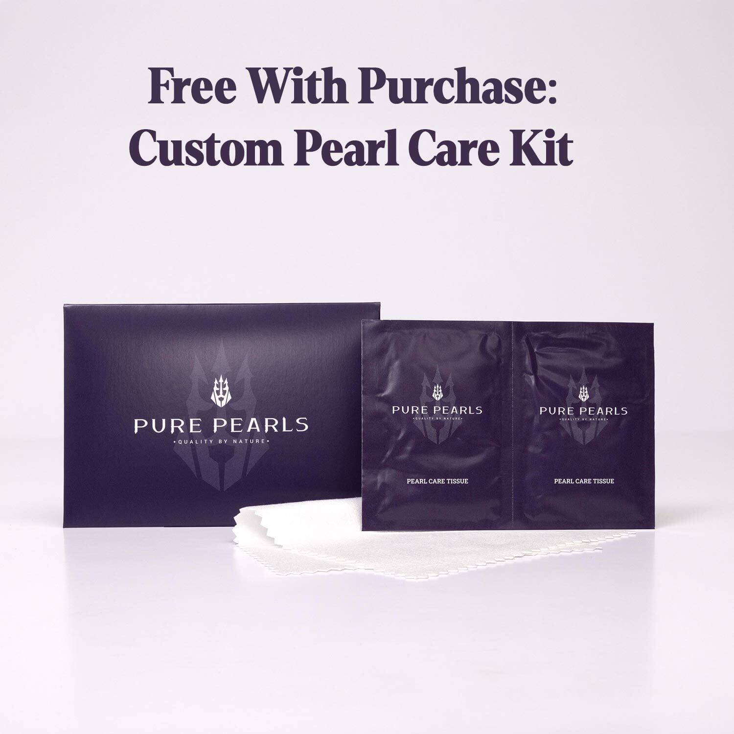 White Japanese Akoya Pearl 3-Piece Jewelry Set, 6.0-6.5mm