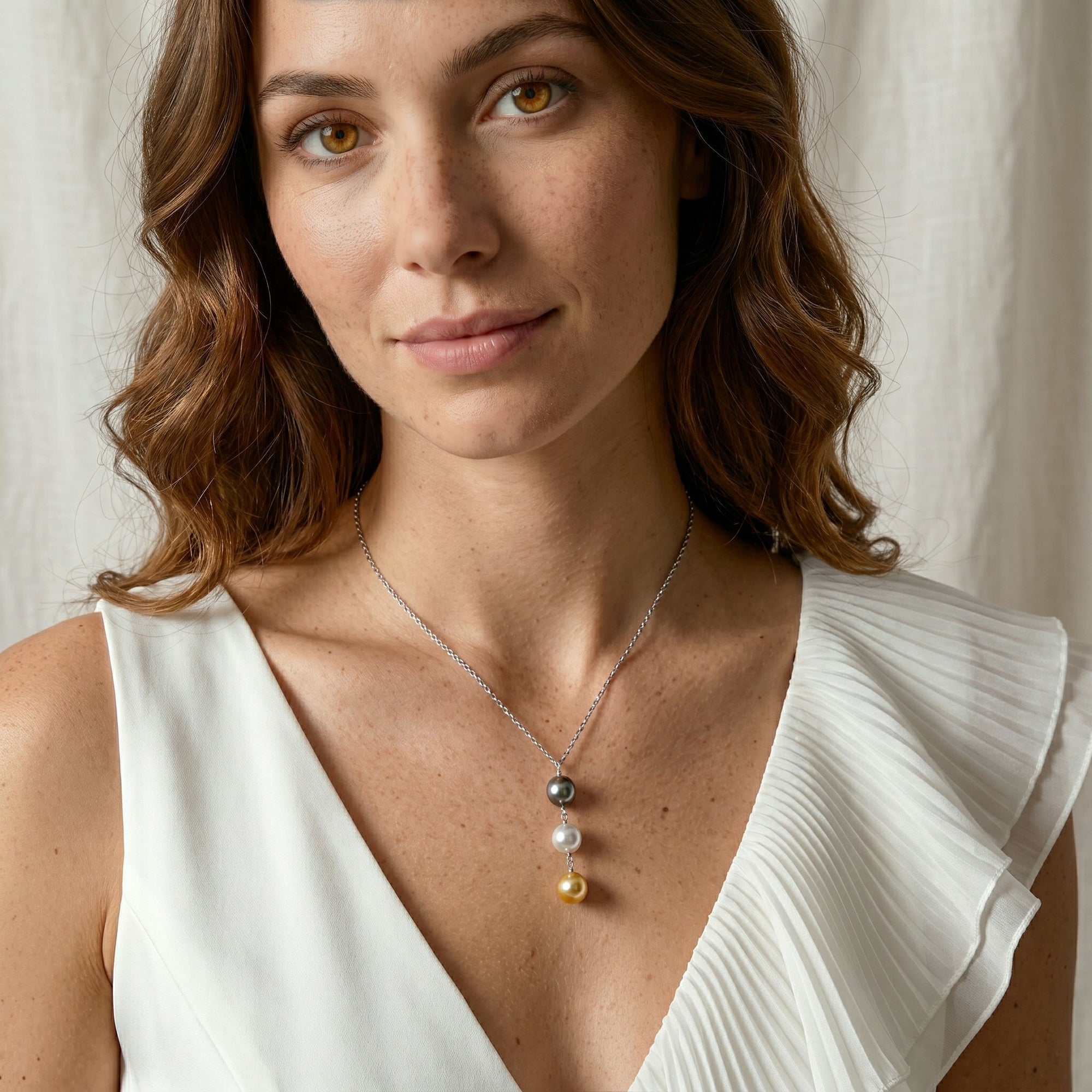 Multicolor South Sea Pearl Honor Pendant